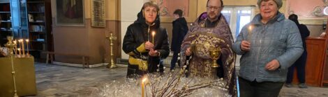 ОСВЯЩЕНИЕ КУЛИЧЕЙ ДЛЯ ВОИНОВ СВО