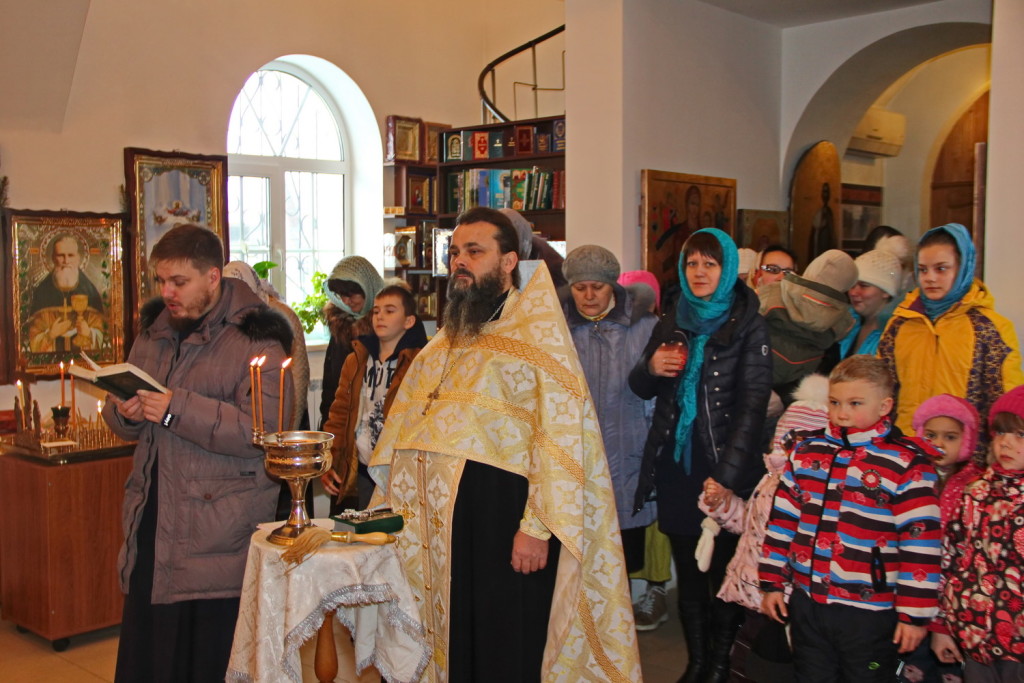 Рождественский утренник в Иоанно-Предтеченском  храме с. Крутое